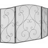 Vevor Krbová obrazovka, 3 panely, pevná sieťovina Vevor Krbová obrazovka, 3 panely, pevná sieťovina