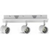 V-TAC STROPNÉ INTERIÉROVÉ SVIETIDLO - 3 X LED GU10, BIELA FARBA V-TAC STROPNÉ INTERIÉROVÉ SVIETIDLO - 3 X LED GU10, BIELA FARBA