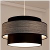 Belis Luster na lanku GRACE 1xE27/60W/230V pr. 40 cm čierna/šedá BE0890 + záruka 3 roky zadarmo + záruka 3 roky zadarmo Belis Luster na lanku GRACE 1xE27/60W/230V pr. 40 cm čierna/šedá BE0890 + záruka 3 roky zadarmo + záruka 3 roky zadarmo
