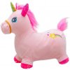 Plyšový skákací koník so zvukom Baby Mix Jednorožec Plyšový skákací koník so zvukom Baby Mix Jednorožec