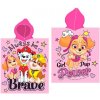 FARO Plážové pončo Paw Patrol brave Bavlna Froté, 55/55 cm FARO Plážové pončo Paw Patrol brave Bavlna Froté, 55/55 cm