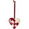 Maileg VIANOČNÁ OZDOBA SRDCE - červené Maileg VIANOČNÁ OZDOBA SRDCE - červené