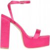 WJS ružové dámske sandále na platforme, vysoké, veľkosť veľ. 37 WJS ružové dámske sandále na platforme, vysoké, veľkosť veľ. 37