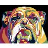 Diamondi Diamantové maľovanie - BULDOG Rámovanie: vypnuté plátno na rám, Rozmer: 40x50 cm Diamondi Diamantové maľovanie - BULDOG Rámovanie: vypnuté plátno na rám, Rozmer: 40x50 cm