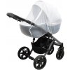 Luxusná moskytiéra so zipsom na kočík New Baby biela Luxusná moskytiéra so zipsom na kočík New Baby biela