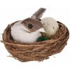 Veľkonočné hniezdo s vtáčikom 8cm Veľkonočné hniezdo s vtáčikom 8cm