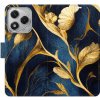 iSaprio Flip pouzdro GoldBlue pro Honor 400 Lite goblue-FLP2-Hon400L