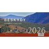 Beskydy 2026 - stolní kalendář Beskydy 2026 - stolní kalendář