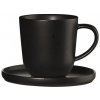 Šálka na espresso COPPA KURO 80 ml, ASA Selection, porcelán, P. 6 cm, V. 6 cm, 0,08 D.Objem 80 ml, čierna matná Šálka na espresso COPPA KURO 80 ml, ASA Selection, porcelán, P. 6 cm, V. 6 cm, 0,08 D.Objem 80 ml, čierna matná