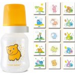 Dojčenská fľaša tvarovaná plast- 120 ml