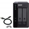 QNAP TR-002, Tower, 2-bay rozšiřovací jednotka s podporou RAID na USB 3.1 pro NAS/PC QNAP TR-002, Tower, 2-bay rozšiřovací jednotka s podporou RAID na USB 3.1 pro NAS/PC
