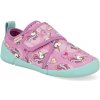 Barefoot detské papučky Superfit - Venti rosa ružové Barefoot detské papučky Superfit - Venti rosa ružové