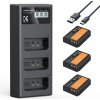 K&F Canon LP-E10 3x battery + Charger set K&F Concept K&F Canon LP-E10 3x battery + Charger set K&F Concept