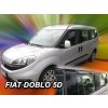 Deflektory na Fiat Doblo II, 5-dverová (+zadné), r.v.: 2010 - Deflektory na Fiat Doblo II, 5-dverová (+zadné), r.v.: 2010 -