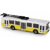 Rappa Trolejbus MHD žltý 16 cm Rappa Trolejbus MHD žltý 16 cm