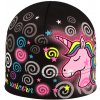 RDX Funkčná dievčenská čiapka Jednorožec Čierna