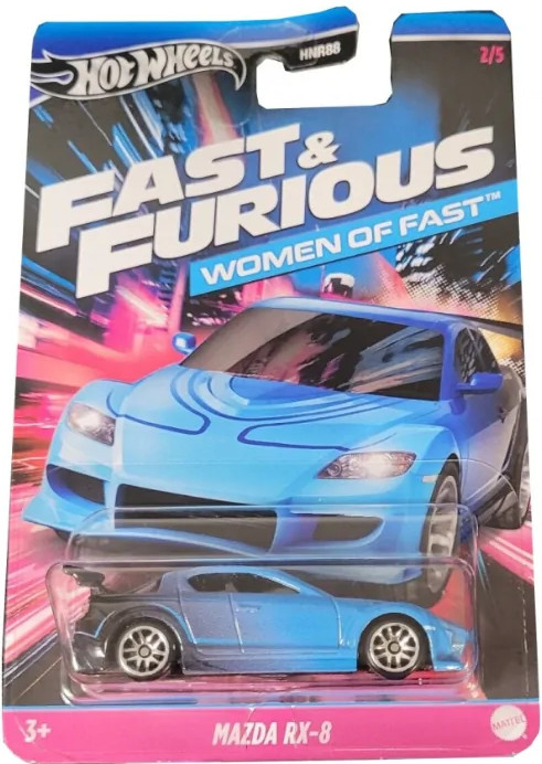 Hot Wheels Fast and Furious Mazda RX8