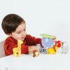 Le Toy Van päťročné skladacia veža Afrika 9 ks