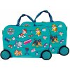 Nickelodeon Kufor s kolieskami Paw Patrol, malý, tyrkysový Nickelodeon Kufor s kolieskami Paw Patrol, malý, tyrkysový