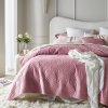 Prehozynapostel Ružový velúrový prehoz na posteľ Feel ROO5908224010872 170 x 210 cm
