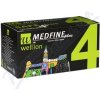 Wellion MEDFINE ihly inz.pera 0.23x4 mm 32G 100 ks