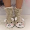 Detské sivé plyšové ponožky Mouse Cozy 24-35 Detské sivé plyšové ponožky Mouse Cozy 24-35