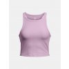 Dámske tielko Under Armour Meridian Rib Crop Tank Fialová MD Dámske tielko Under Armour Meridian Rib Crop Tank Fialová MD