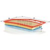 MANN-FILTER Vzduchový filter C35015 MANN-FILTER Vzduchový filter C35015