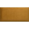Nástenný vankúš obdĺžnikový 60 cm x 30 cm žltý zamatový Nástenný vankúš obdĺžnikový 60 cm x 30 cm žltý zamatový