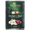 NUEVO dog Junior Chicken & Beef konzervy pre psy 6x400g