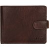 Lagen pánská peněženka kožená E-1036 Dark brown