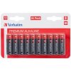 Verbatim 49877 Alkalická batéria AA-LR6 Mignon, AA, 1.5V, blistr, 20ks Verbatim 49877 Alkalická batéria AA-LR6 Mignon, AA, 1.5V, blistr, 20ks