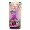 MATTEL Barbie v pohybe blondína v žíhaných legínach
