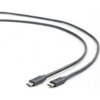 Gembird CCP-USB3.1-CMCM-1M Přípojný USB-C 3.1 M/M, 1 m, černý Gembird CCP-USB3.1-CMCM-1M Přípojný USB-C 3.1 M/M, 1 m, černý