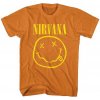 Nirvana Yellow Happy Face Oranžová