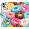 Flipové puzdro iSaprio - Donuts Pattern 02 - iPhone X/XS Flipové puzdro iSaprio - Donuts Pattern 02 - iPhone X/XS