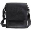 Pánska kožená taška cez rameno Mustang Torino čierna Pánska kožená taška cez rameno Mustang Torino čierna