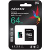 Karta ADATA Premier Pro MicroSDXC 64 GB Class 10 UHS-I/U3 A2 V30 (AUSDX64GUI3V30SA2-RA1) Karta ADATA Premier Pro MicroSDXC 64 GB Class 10 UHS-I/U3 A2 V30 (AUSDX64GUI3V30SA2-RA1)