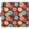 Flipové puzdro iSaprio - Donuts Pattern - iPhone X/XS Flipové puzdro iSaprio - Donuts Pattern - iPhone X/XS