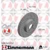 Brzdový kotúč ZIMMERMANN 530.2457.52 Brzdový kotúč ZIMMERMANN 530.2457.52