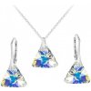 For You Strieborná súprava Triangle - Swarovski elements dúhová Crystal AB 12mm - 18113 For You Strieborná súprava Triangle - Swarovski elements dúhová Crystal AB 12mm - 18113