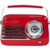 Madison Freesound-VR40R Červená Retro rádio Madison Freesound-VR40R Červená Retro rádio