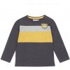 DIRKJE Tričko dl.rukáv tm. modrá žltá chlapec