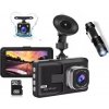 AUTOKAMERA do auta HD Kamera Predná Zadná + SD Karta + Baterka AUTOKAMERA do auta HD Kamera Predná Zadná + SD Karta + Baterka