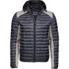 Tee Jays bunda Crossover TJ 9610 outdoorová pánská Šedá/melír šedá