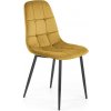 Halmar Jedálna stolička KINDREL 1 ks žltá V-CH-K/417-KR-MUSZTARDOWY + záruka 3 roky zadarmo Halmar Jedálna stolička KINDREL 1 ks žltá V-CH-K/417-KR-MUSZTARDOWY + záruka 3 roky zadarmo