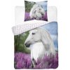 Detexpol svietiace obliečky Biely kôň v levanduli 140x200 70x80 cm bavlna Detexpol svietiace obliečky Biely kôň v levanduli 140x200 70x80 cm bavlna