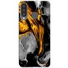Picasee silikonový průhledný obal pro Huawei P30 Lite - Black Gold Picasee silikonový průhledný obal pro Huawei P30 Lite - Black Gold
