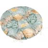 Bellatex Sedák Adela prešívaný okrúhly Monstera ruže žltá, 40 x 40 cm Bellatex Sedák Adela prešívaný okrúhly Monstera ruže žltá, 40 x 40 cm