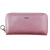 Veľká dámska kožená peňaženka Carmelo 2111 N Rose ružová Veľká dámska kožená peňaženka Carmelo 2111 N Rose ružová